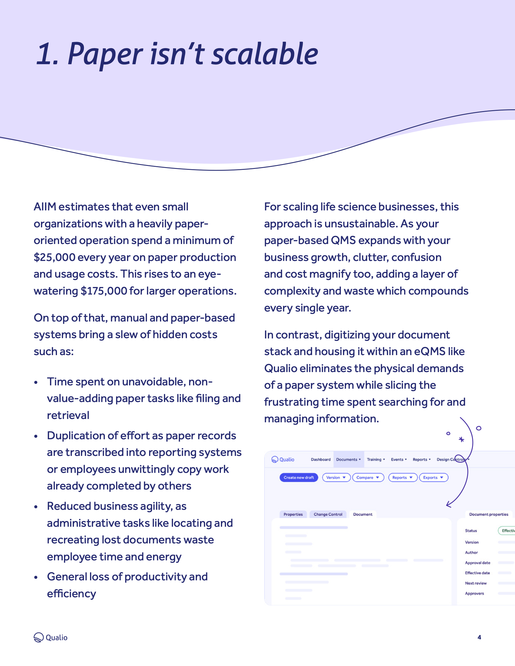 Why your life science business needs electronic document management